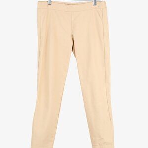 The Row Camel Pull-On Stretch Trousers